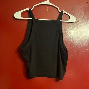 a.n.a. size xl black crop top